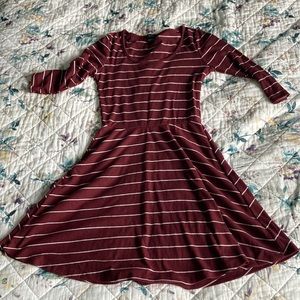 Rue 21 size small striped jersey knit dress